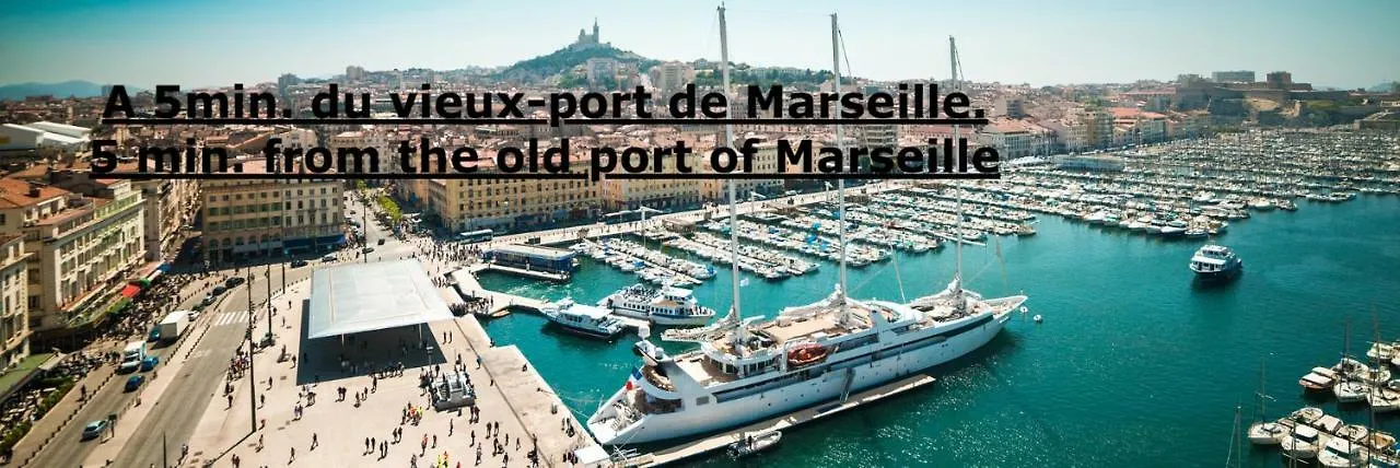 Appartement Design Meuble Marseille Centre Lonchamp フランス